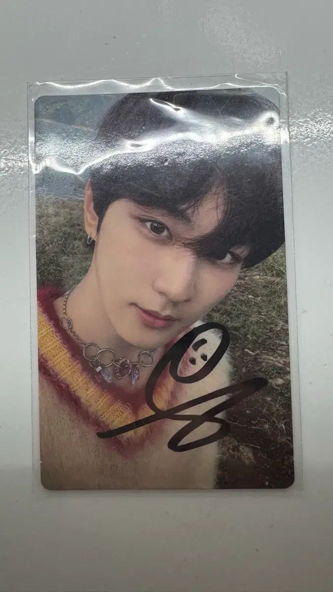 ENHYPEN（エンハイプン・エナプ）ジョンウォン（JUNGWON）サイン写真