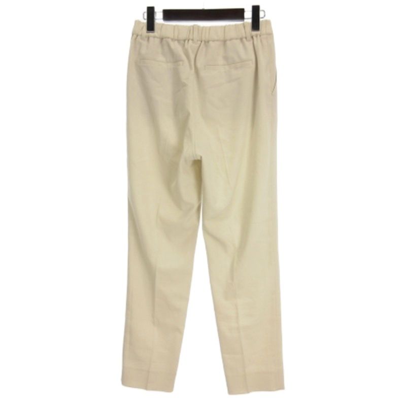 ⭐️インディヴィ インディヴィ INDIVI スティック パンツ スラックス ホワイト系 38