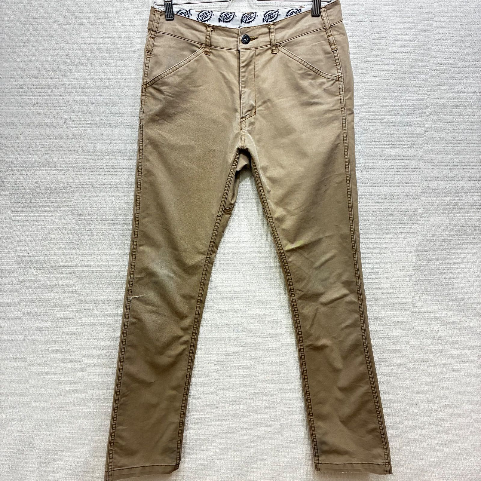 アメカジ ディッキーズ ベージュ 古着 ユーズド ディッキーズ Dickies