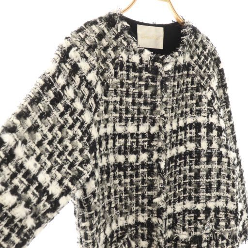 グレースクラス GRACE Class 22AW フェザーヤーンツイードコート 36