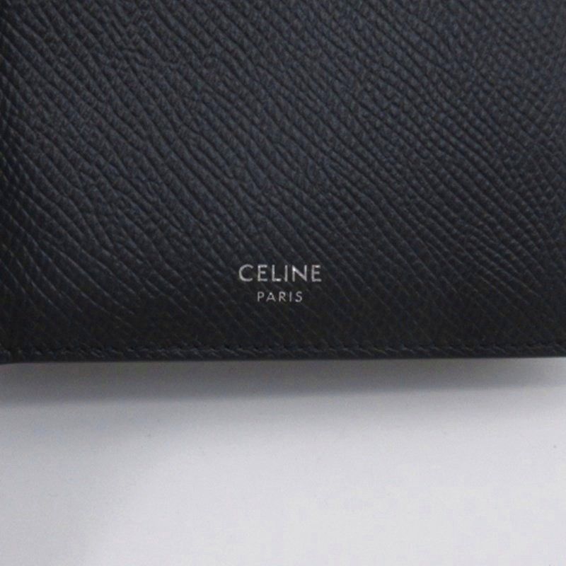 セリーヌ CELINE バイフォールド ウォレット 二つ折り財布 レザー