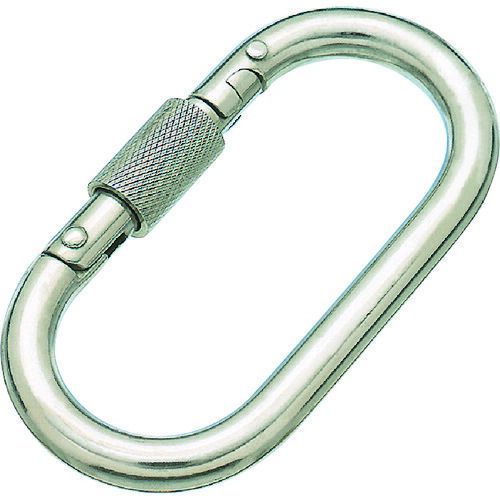水本　ステンレス　カラビナ（環付）ＳＵＳ３１６　線径１０ｍｍ長さ９０ｍｍ　（１個入）