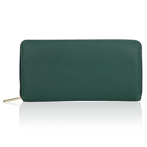  DCLKO 長財布 レディース 財布 本革 牛革 多機能財布 YKKファスナー カード 長 大容量 長サイフ スキミング防止 グリーン 1 da 38663 その他 キッチン 食器
