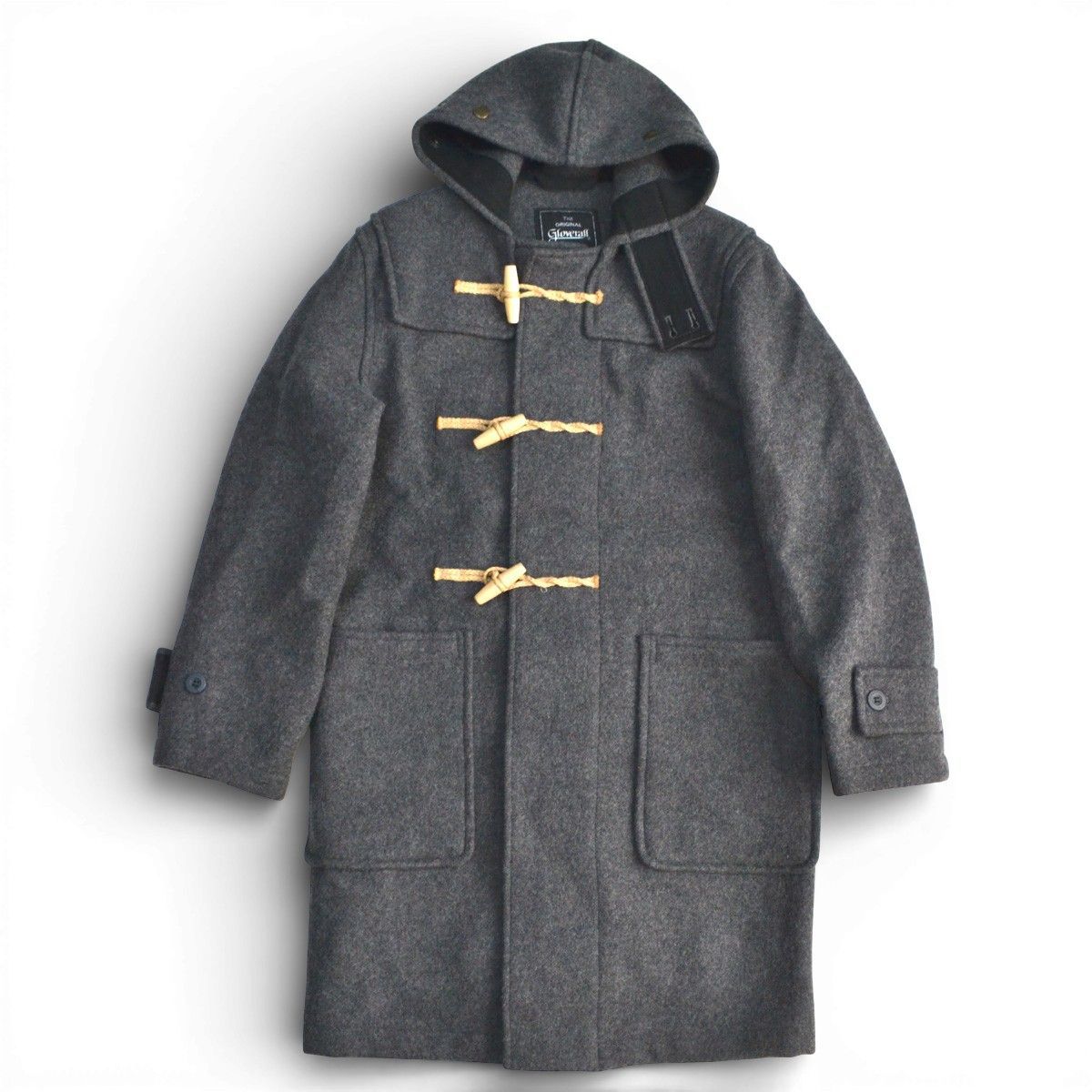 Gloverall MONTY グレー ダッフルコート 英国製 GLOVERALL グローバーオール MONTY モンティ ダッフルコート