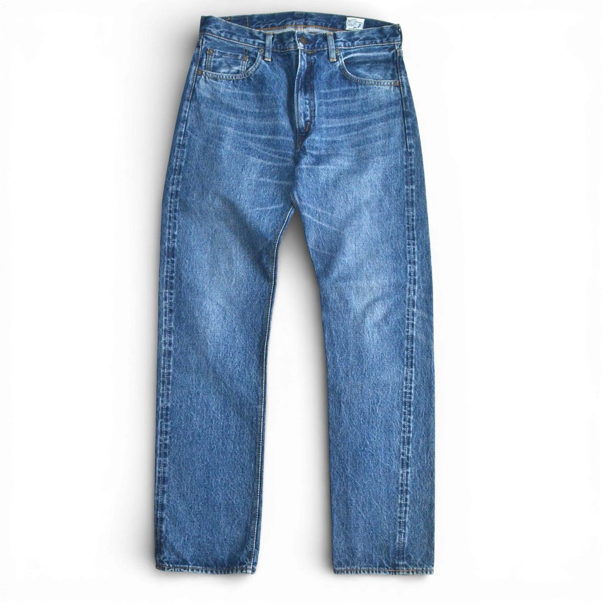 orSlow オアスロウ 107 IVY FIT 2YEAR WASH セルビッチデニムパンツ 