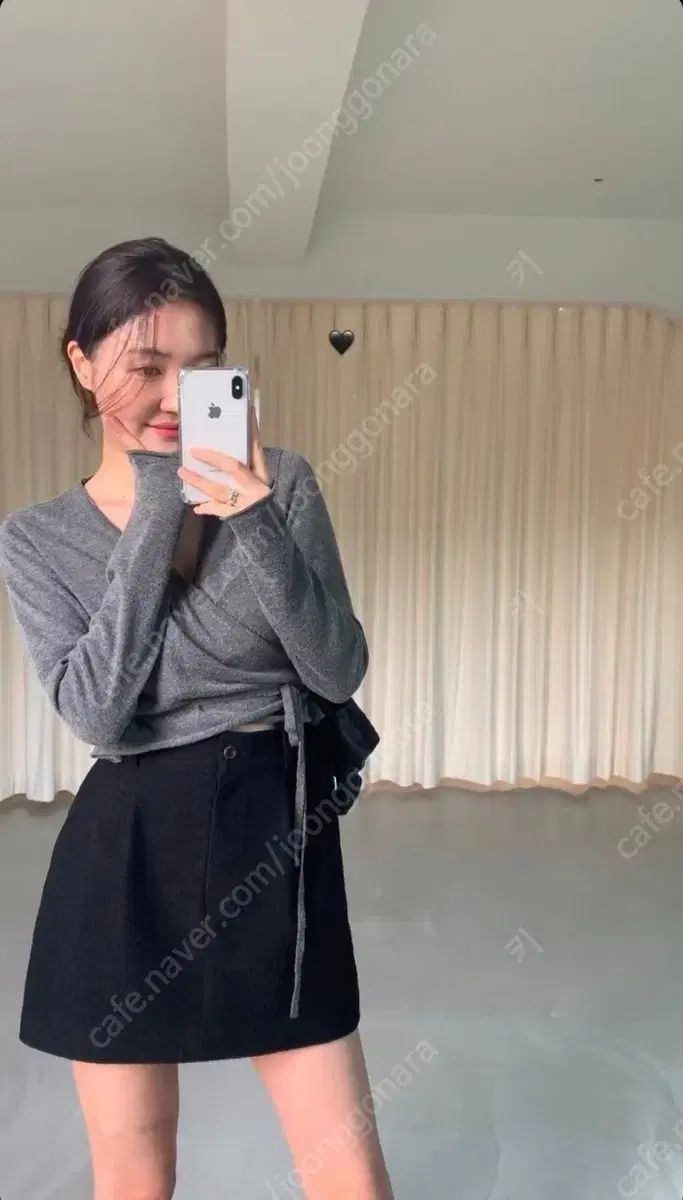 TANNAT ウール ミニ スカート S