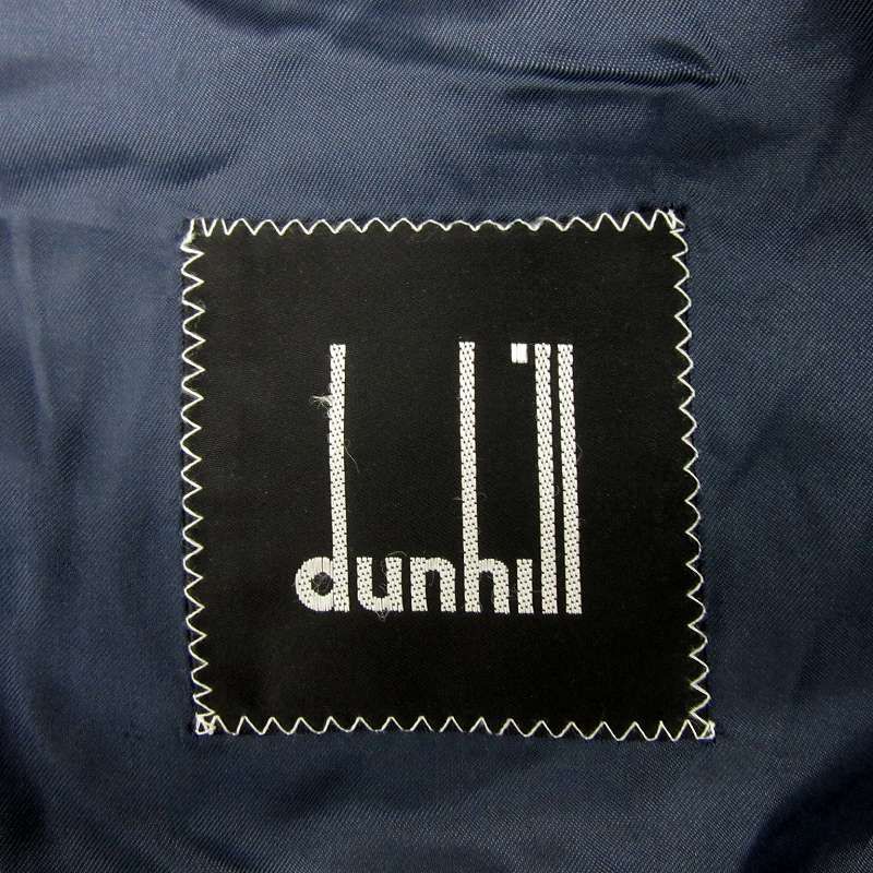 ダンヒル dunhill テーラードジャケット ミドル丈 ダブルボタン 総裏地