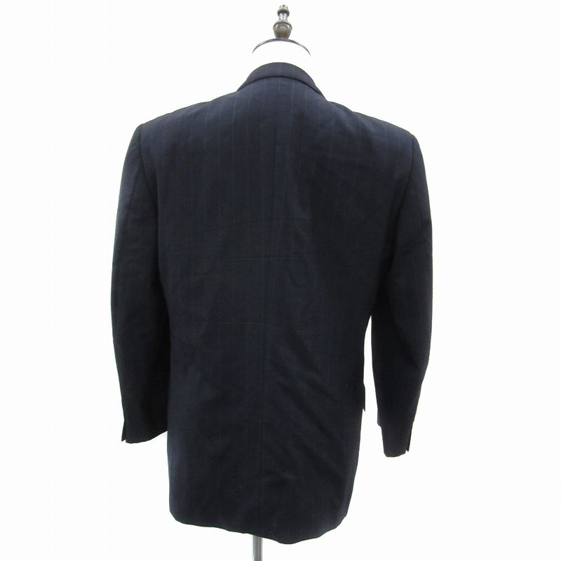 ダンヒル dunhill テーラードジャケット ミドル丈 ダブルボタン 総裏地