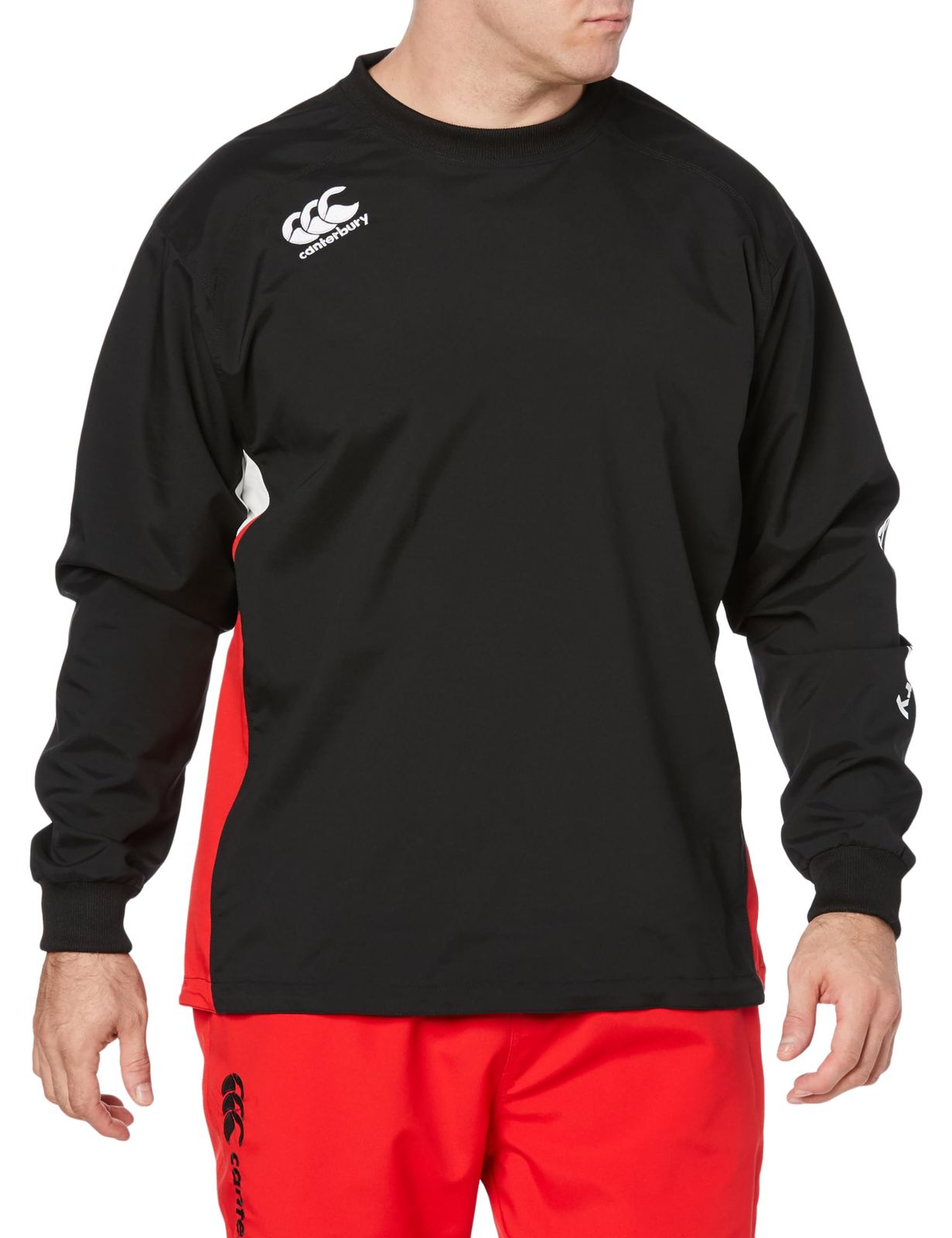 カンタベリー プルオーバージャケット プラクティスプルオーバー メンズ 19_ブラック L