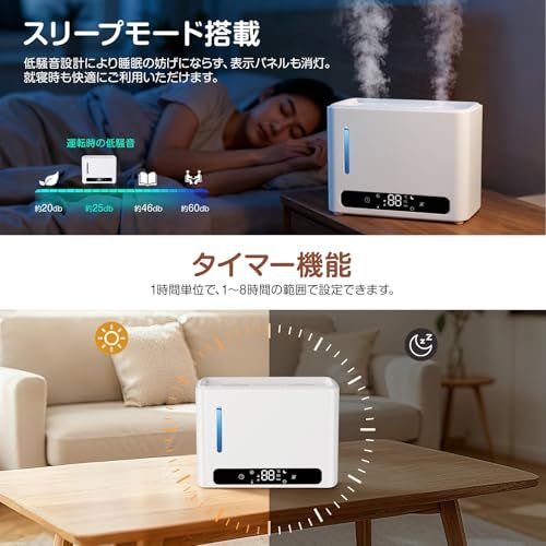 40時間連続加湿 上から給水