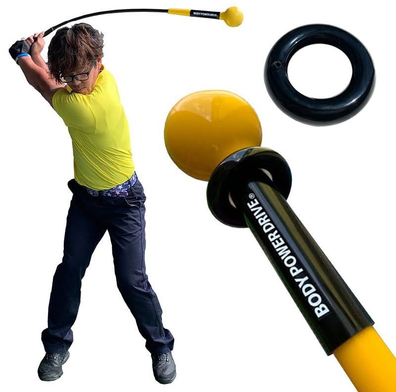 パターマット工房 ボディパワードライブ BODY POWER DRIVE ウェイト付き 重量級 ゴルフスイング練習器 しなり系 bodypowerdrive 389 c 53 a 7