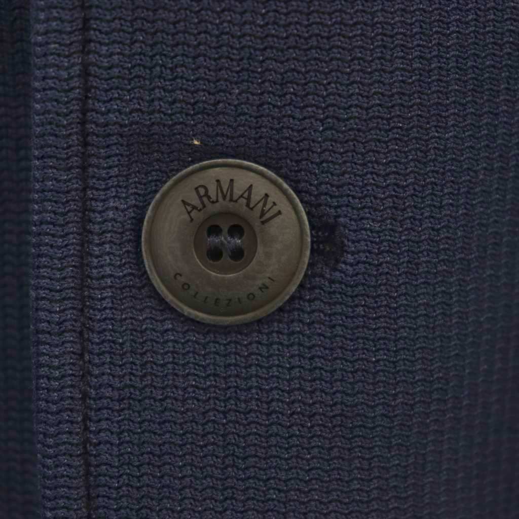 アルマーニ コレツィオーニ ARMANI COLLEZIONI リブニットジャケット