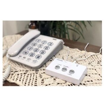 東芝 TOSHIBA TY-REC 2 防犯用電話自動応答録音アダプター