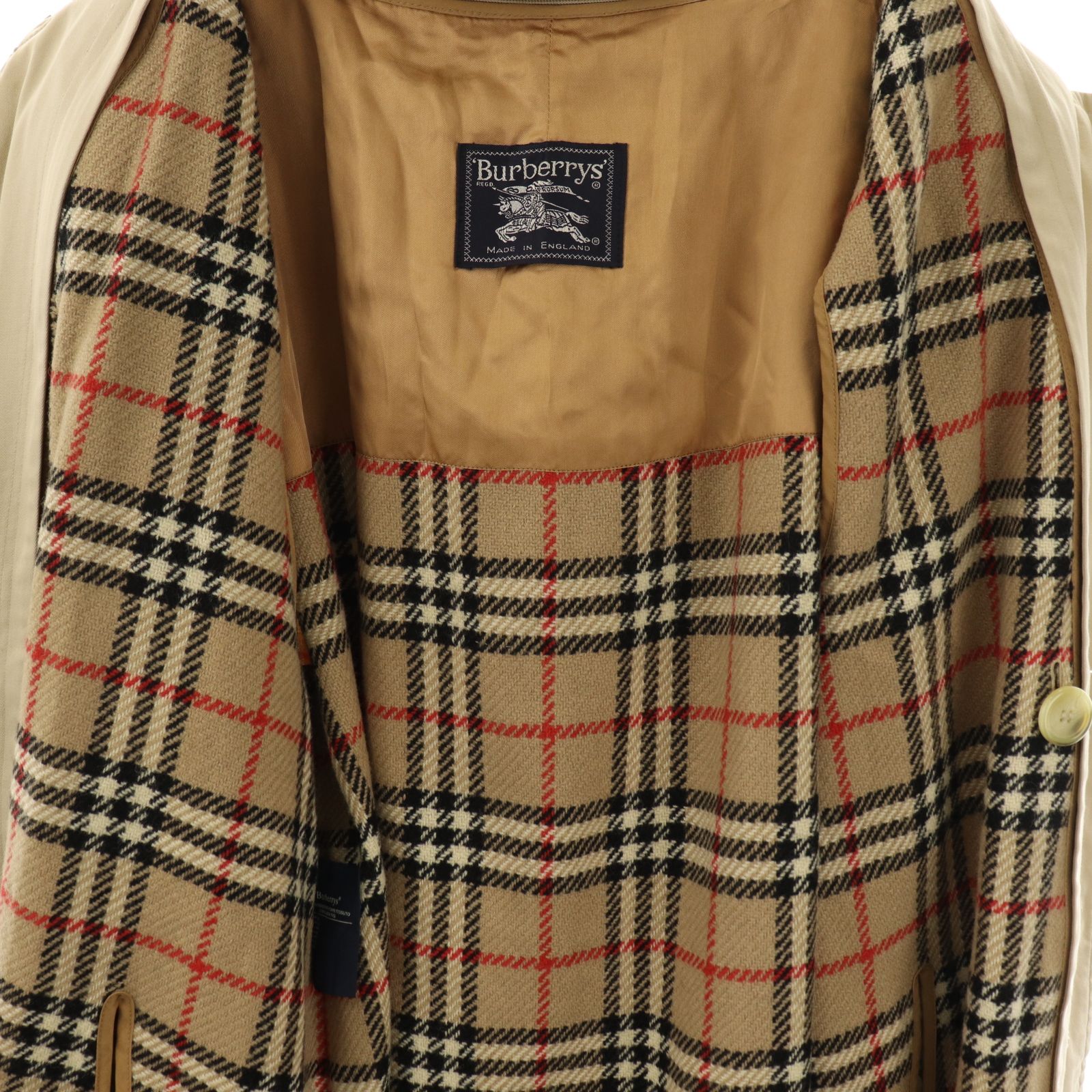 バーバリーズ Burberrys 英国製 ヴィンテージ トレンチコート ノバ