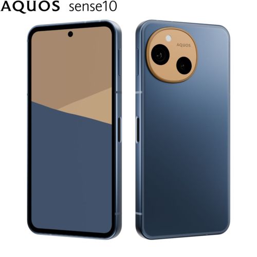 シャープ SHARP AQUOS sense 10 6.1型 8 GB|256 GB デニムネイビー SIMフリースマートフォン SH-M 33 B-A