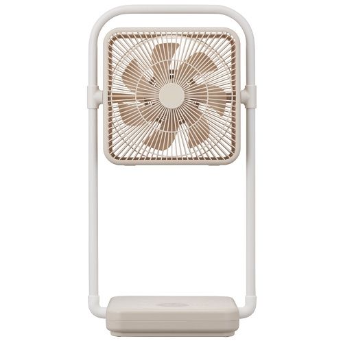 ドウシシャ Doshisha 充電式 折りたたみファン CoCochi-Na TATAMU type-T FBX-193 B-CBE クリームベージュ