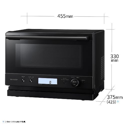 シャープ SHARP RE-WF 186-B ブラック プレンリー オーブンレンジ 18 L