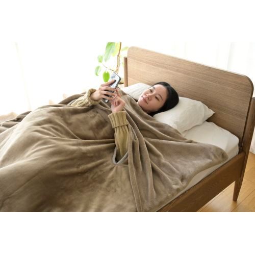 山善 YAMAZEN YKMK-SMH 60 寝るシリーズ 掛毛布タイプ