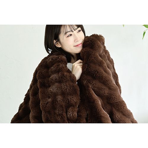 山善(YAMAZEN) YPK-FU41KK FUWARI 電気掛敷毛布 188×130cm 【公式通販】