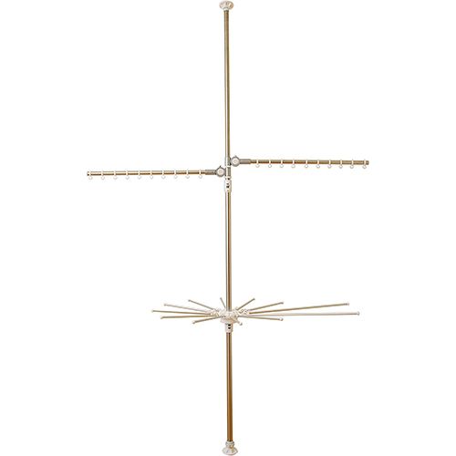 ツウィンモール RP-5 ホワイト 洗濯用品 どこでもポール天井タイプ パラソル付