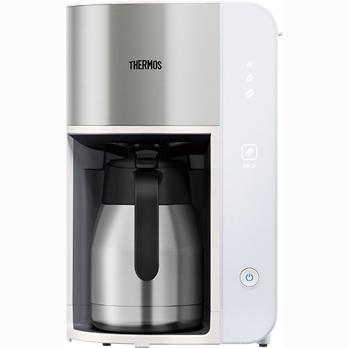 サーモス THERMOS ECK-1000-WH ホワイト 真空断熱ポットコーヒーメーカー 1 L