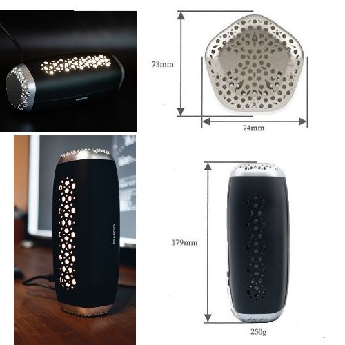 フジコー(FUJICO) MC-P101-N/BK ブラック AkariAir アカリア