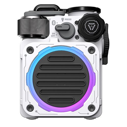 MUZEN ミューゼン MWPVXLW ホワイト CYBER CUBE Bluetooth対応 ポータブルスピーカー