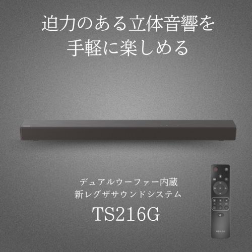 REGZA レグザ TS 216 G デュアルウーファー内蔵 レグザサウンドシステム