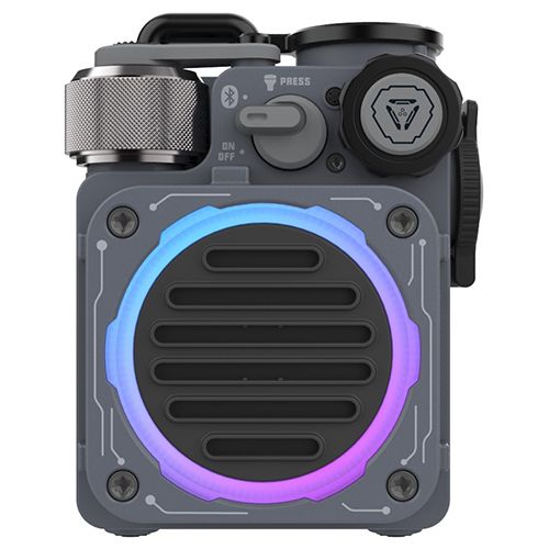 MUZEN ミューゼン MWPVXLG グレー CYBER CUBE Bluetooth対応 ポータブルスピーカー