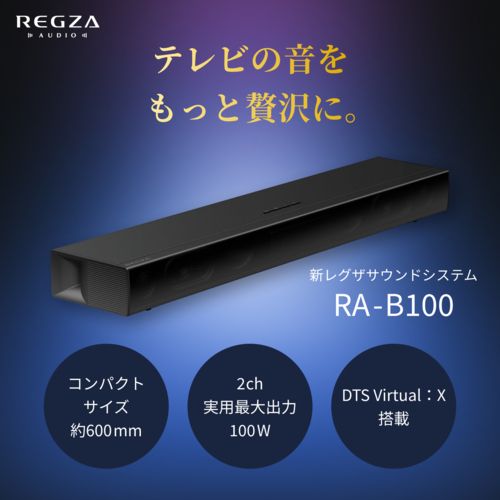 REGZA サウンドシステムRA-B100 プ*0様 K1【used】REGZA サウンド