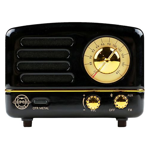 MUZEN ミューゼン MW 2 AIBK ブラック OTR Metal Bluetooth対応 ポータブルスピーカー