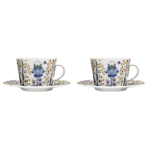 イッタラ 日本 iittala タイカ コーヒーカップ＆ソーサー ホワイト ペア