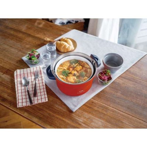  サーモス THERMOS KBJ 3002 UR アーバンレッド 真空保温調理器シャトルシェフ2 8 LIH対応3人〜5人用PFOSPFOAフリー 両手鍋 鍋 グリル