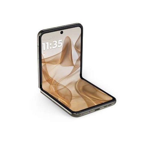 モトローラ motorola razr 50 6.9 3.6型 12 GB|512 GB サンドクリーム SIMフリースマートフォン フリップ 折りたたみ