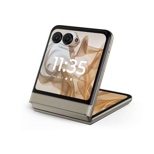  モトローラ motorola razr 50 6.9 3.6型 12 GB|512 GB サンドクリーム SIMフリースマートフォン フリップ 折りたたみ スマートフォン本体 スマートフォン 携帯電話