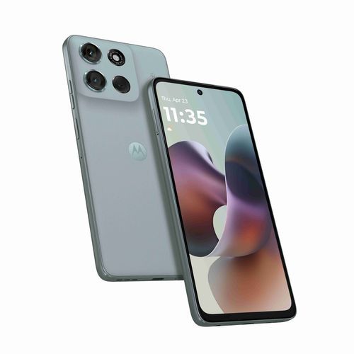 モトローラ moto g 66 j 5 6.7型 8 GB|128 GB PANTONE Gray Mist グレーミスト SIMフリースマートフォン