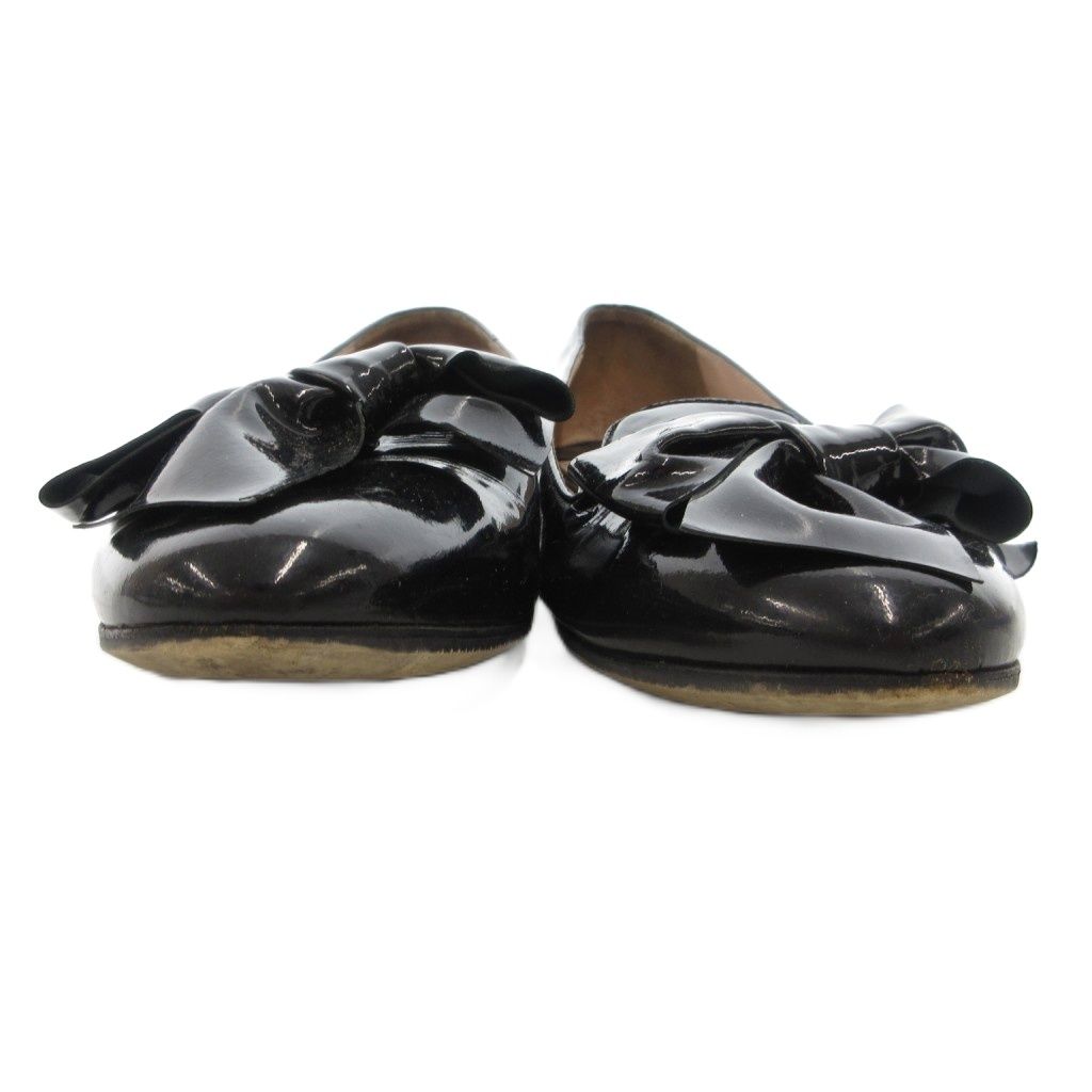 ミュウミュウ miumiu リボンパンプス ローファー スリッポン ライン