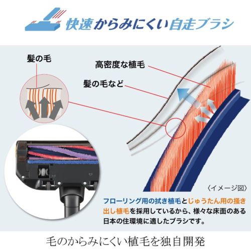 三菱(MITSUBISHI) HC-JK2E-B マットチタンブラック iNSTICK ZUBAQ 紙