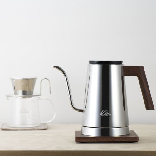 カリタ(Kalita) KEDP-600 電気ケトル シルバー 600ml 温度調節可