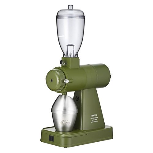 カリタ Kalita 電動コーヒーミル NEXT G 2 カーキ KCG-17 コーヒーグラインダー