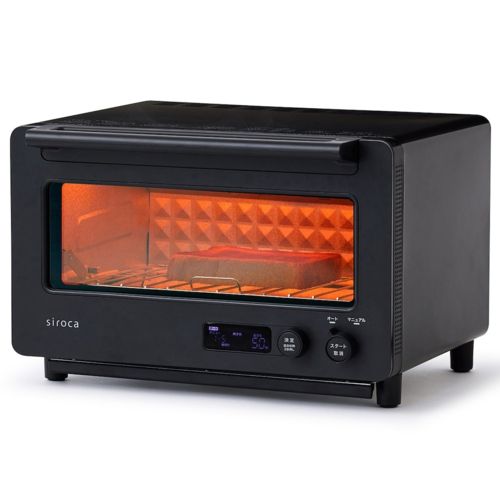 長期5年保証付 シロカ siroca ST-2 D 451-K ブラック すばやきトースター オーブントースター1400 W