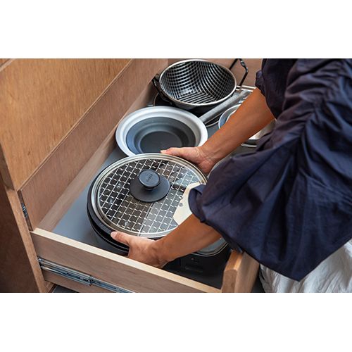 シロカ(siroca) SQ-D151D ブラック おうちいろり 土鍋付き プレート4種