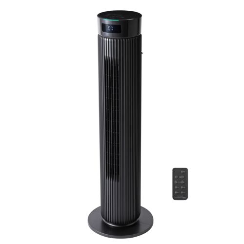 長期5年保証付 シロカ siroca SF-T 151-HD ダークグレー 大風量タワーファン ビューンタワー