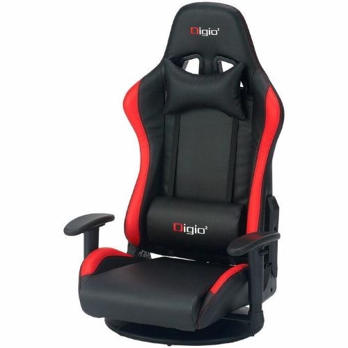 ナカバヤシ GMF-101-R レッド ゲーミングフロアチェア