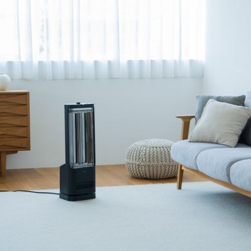 シロカ(siroca) SH-FC251 K ブラック 足元ファンヒーター付き 遠赤外線