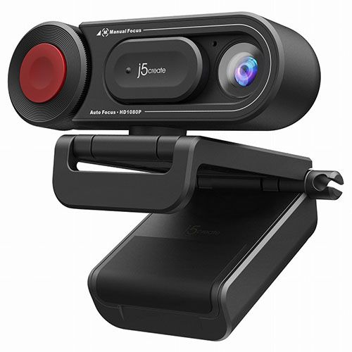 ジェイファイブ クリエイト JVU 250 ブラック AF|MF切替 書画カメラ機能搭載 USBフルHD Webカメラ