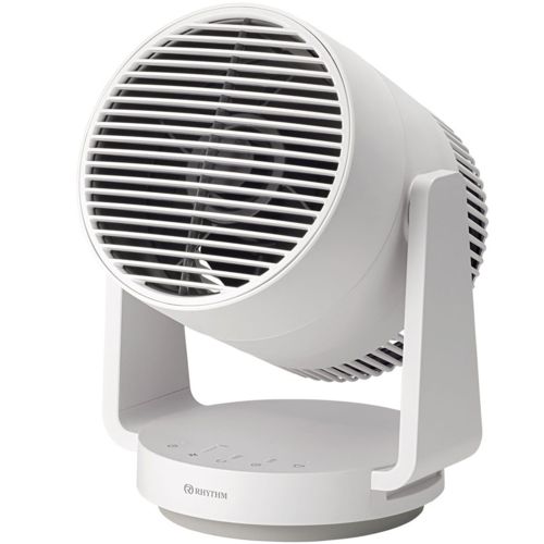 RHYTHM リズム Silky Wind Circulator 大風量2重反転ファンサーキュレーター ライトグレー