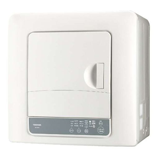 東芝 TOSHIBA ED-45 A 4-W ピュアホワイト 衣類乾燥機 4.5 kg