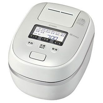 タイガー魔法瓶 TIGER JPD-G 060-WG オーガニックホワイト 炊きたて 圧力IHジャー炊飯器 3.5合