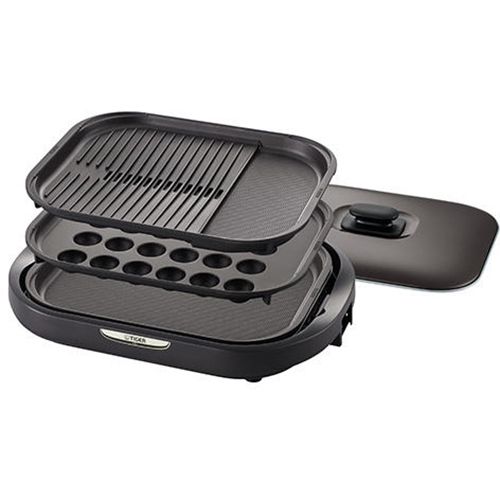 タイガー魔法瓶 TIGER CRC-B 302-T ブラウン ホットプレート これ1台 タイプ 1200 W